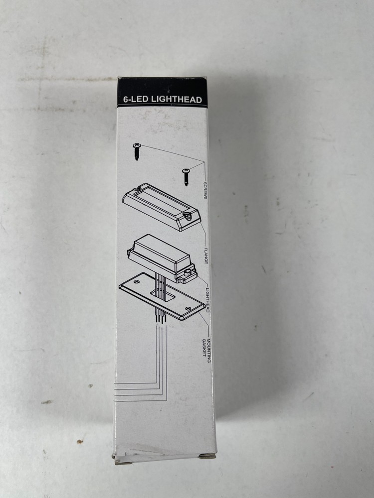 Code 3 XT6 (XTP6WW) White/White 6-LED Surface Mount Flash Warning Light