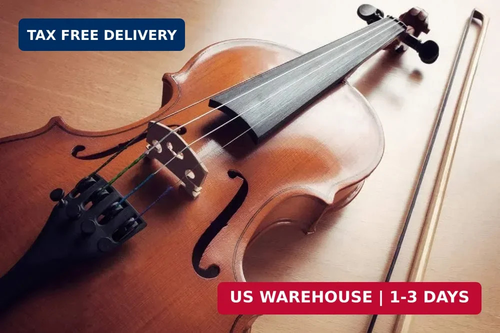Fansjoy Violin Strings Full Set(G-D-A-E), Universal Steel Strings for 4/4 3/4 Si