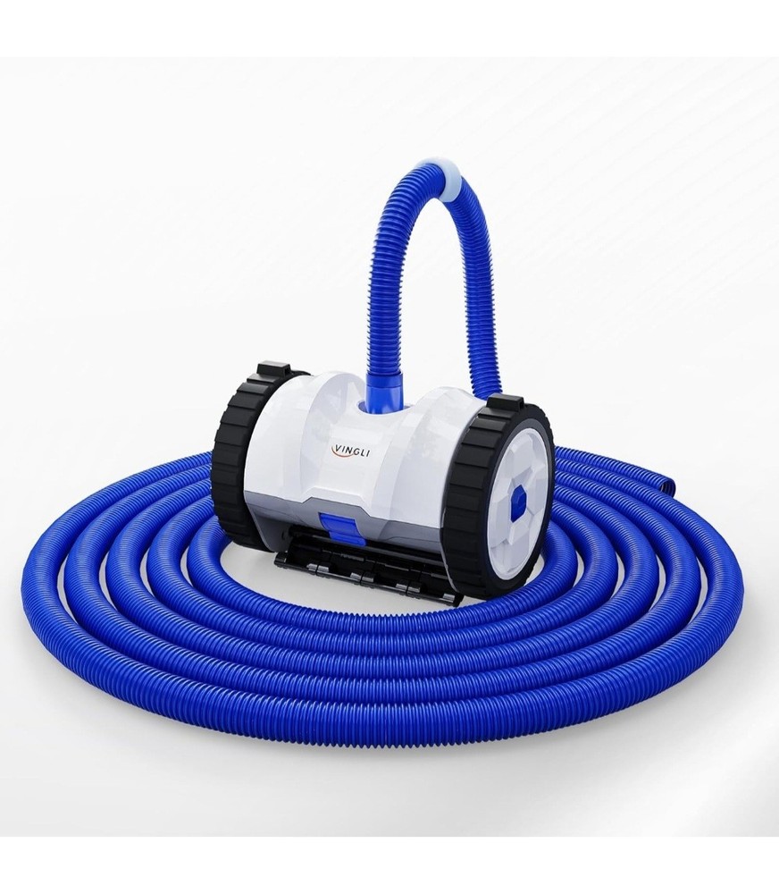 Automatic Suction-Side Pool Vacuum Cleaner Wall-Climbing Sweeper