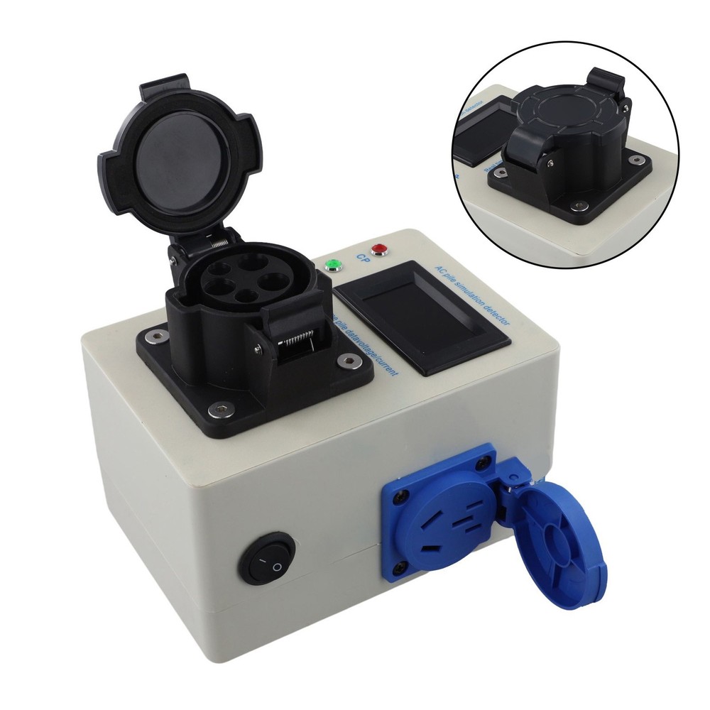 AC Charging Pile Simulation Tester for Electric Vehicle Charging Socket Testing