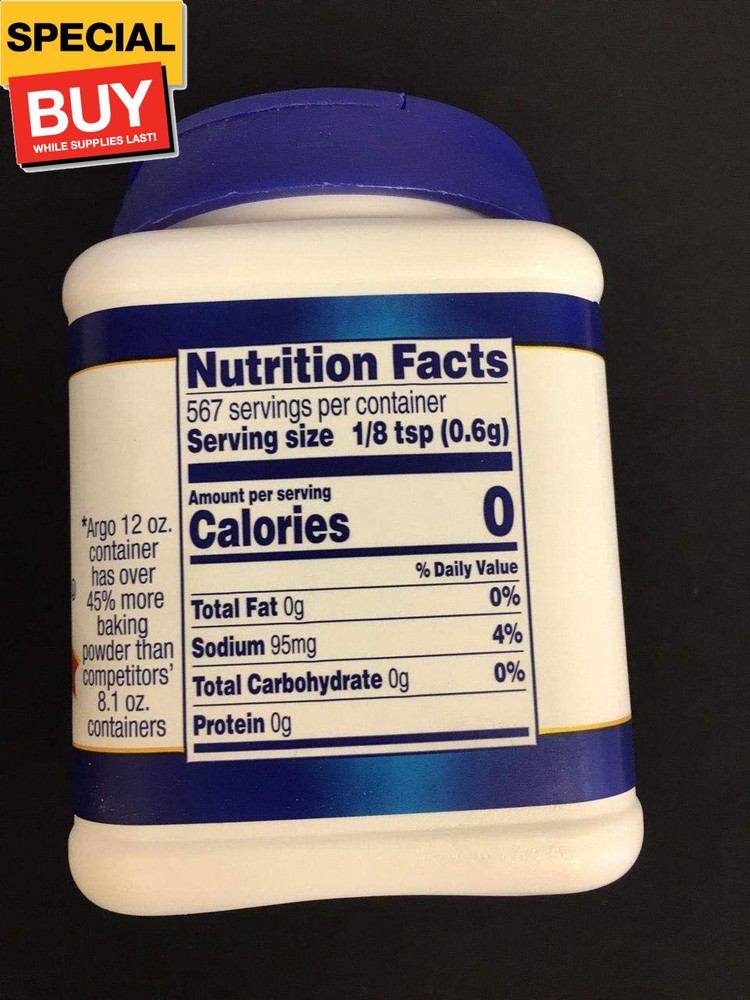 Double Acting Baking Powder 12 oz (2 Pack)