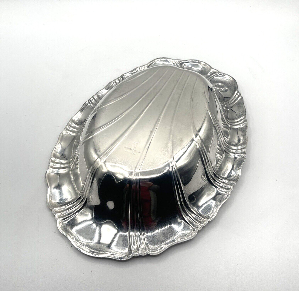 Neptune Silver Plate Dish By Rogers Bro