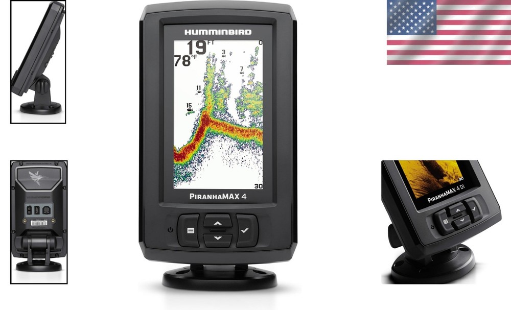 Powerful Battery-Powered Fish Finder 600ft Depth