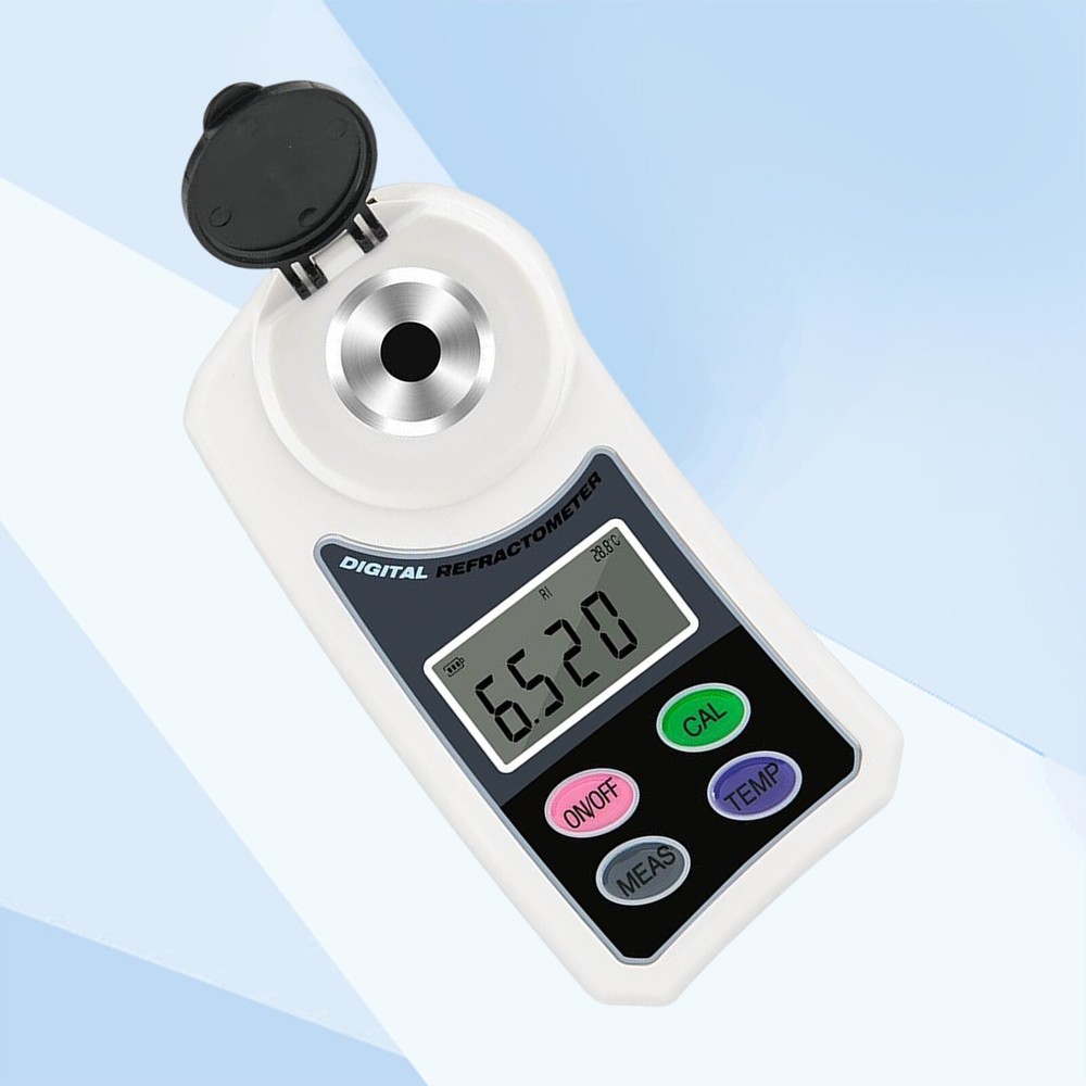 0-28% Digital LCD Refractometer Salinity Test Salinometer Automatic Temperatur7R