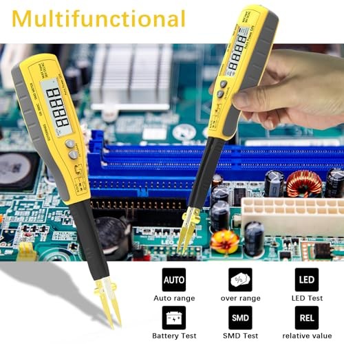 Digital SMD Tester 6000 Counts, Auto Ranging Intelligent Resistance