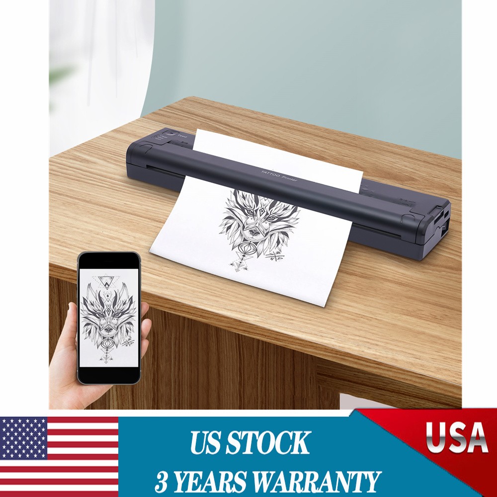 Thermal Stencil Paper Printer Tattoo Transfer Copier Printer Machine Equipment