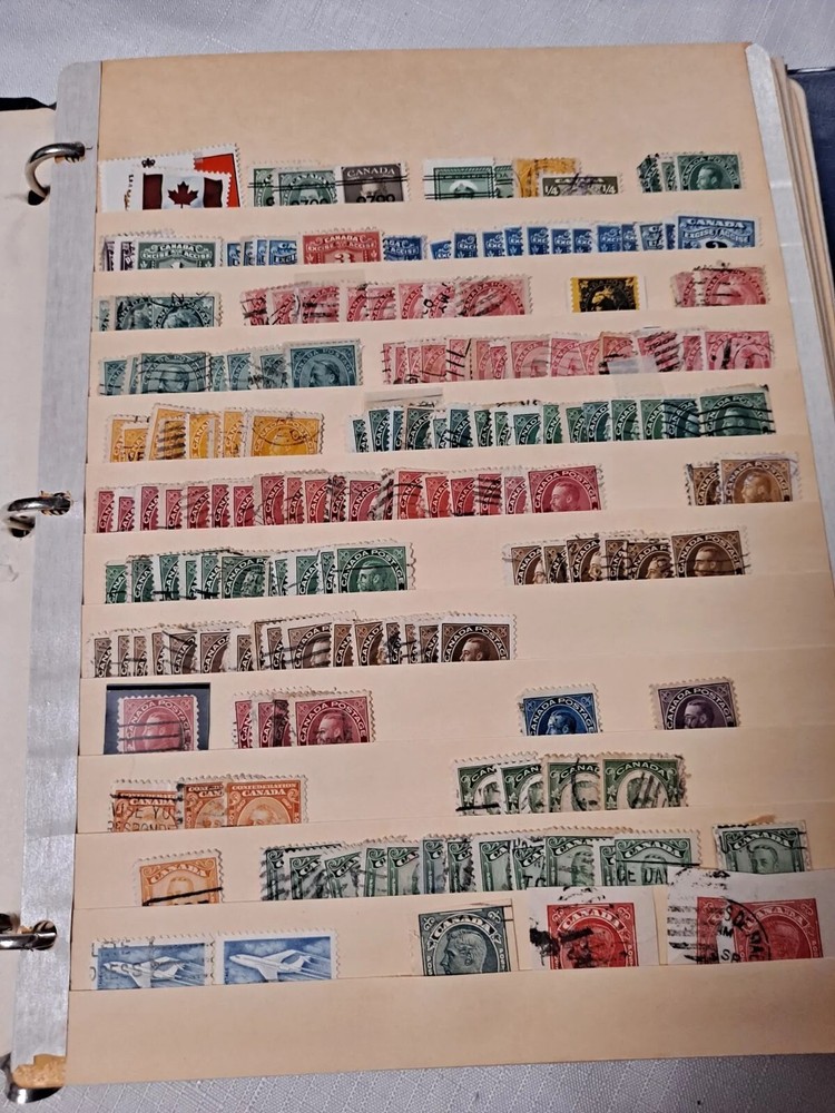 Canadian stamp collection