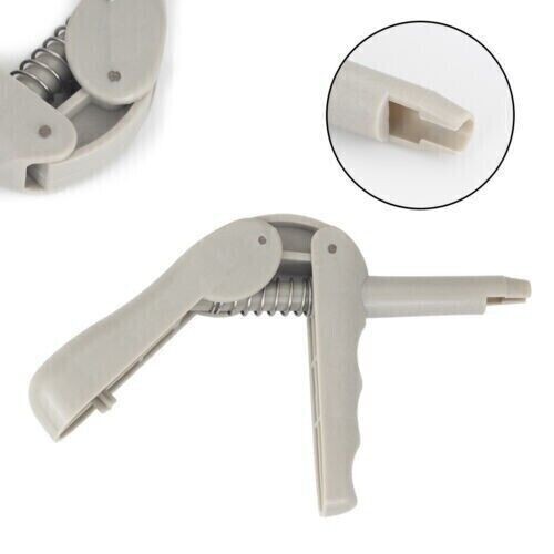 5Pc Dental Composite Gun Dispenser Applicator for Unidose Compules/Carpules Gray