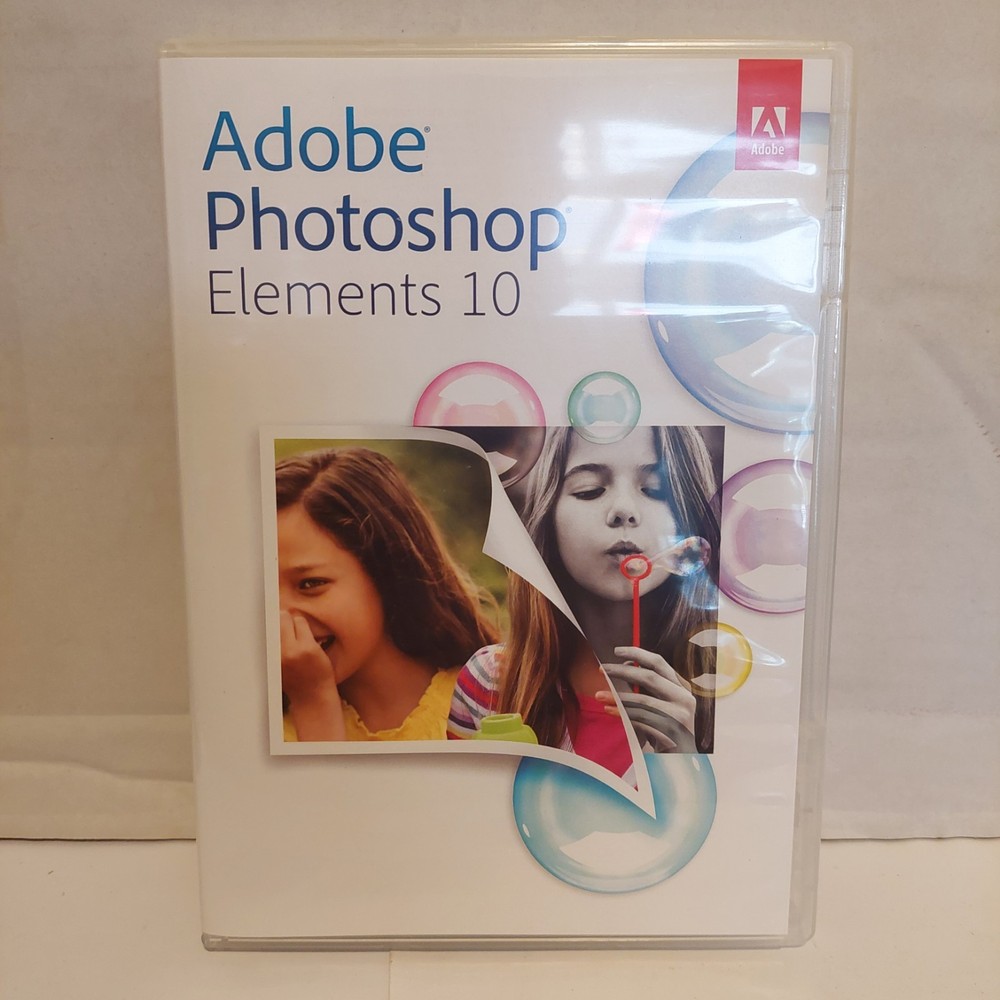 Adobe Photoshop Elements 10 Costco Special Edition CIB Great Condition PC/Mac