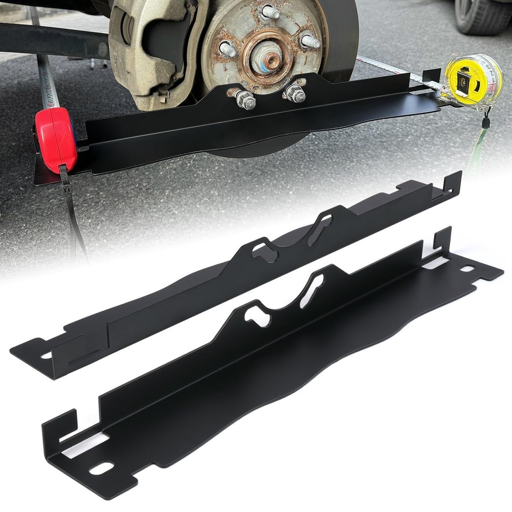 Heavy Duty Toe Alignment Tool Plates 2PCS Stainless Steel Wheel Alignment Tool
