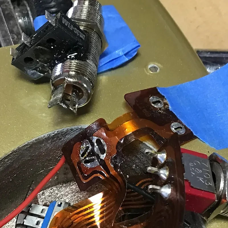 Parker Pre-refined Fly Output "Switched" Jack "Type A" / w Collar Tool