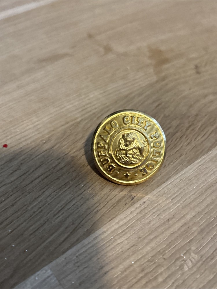Buffalo CityPol Button Obsolete