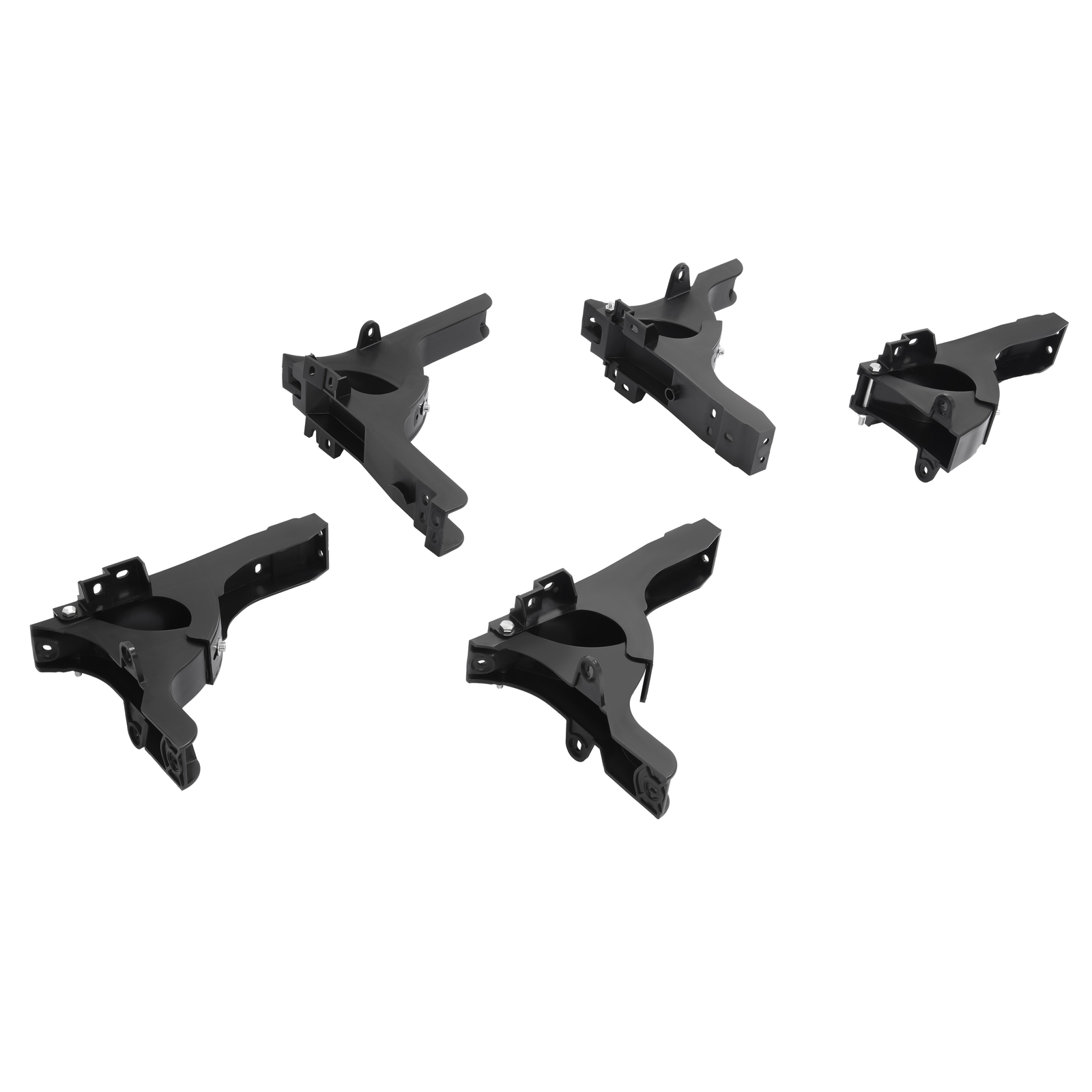 10pcs Fairing Hinge Bracket Kit Upper&Lower For Freightliner Cascadia 2008-2017