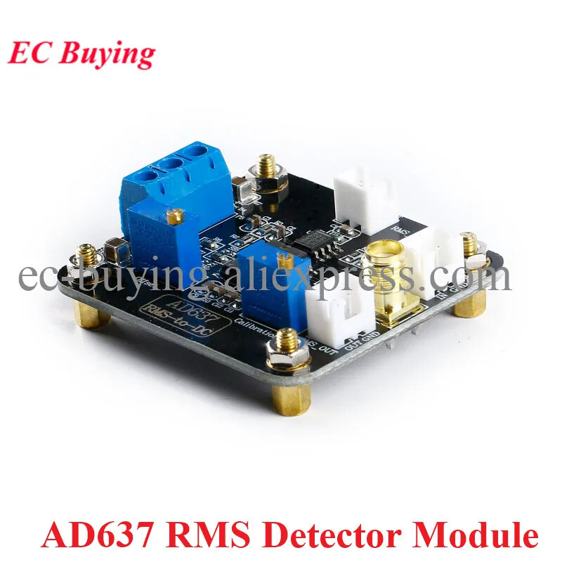 AD637 RMS Detector Module, Peak Voltage Detection