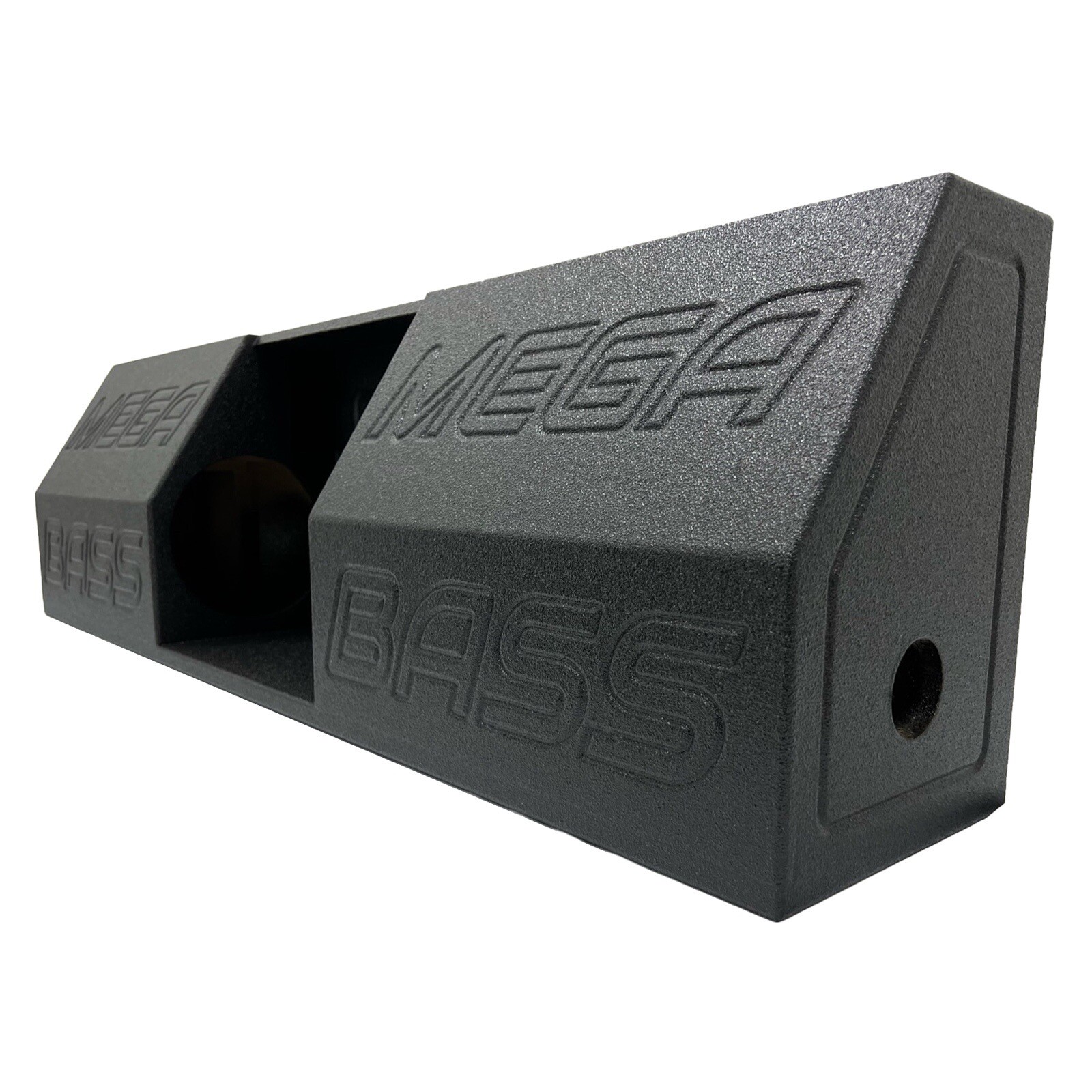 Universal Single Regular Cab Subwoofer Box 2x8” Ford Gm Bolero Style Mega Bass