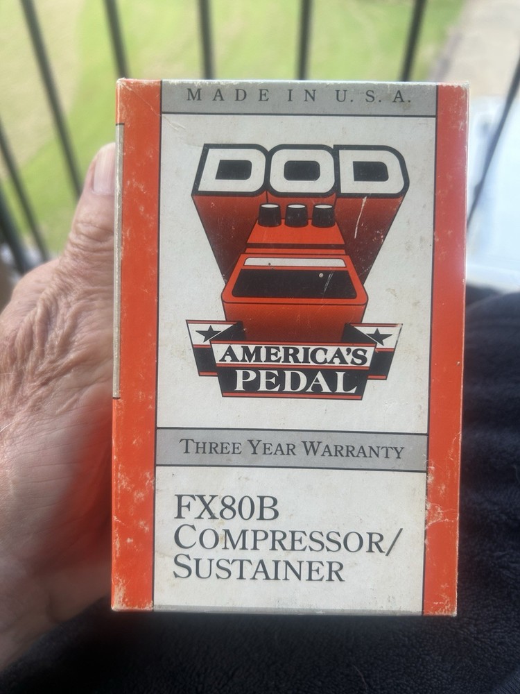 USA Made Vintage DOD FX80-B Compressor Sustainer