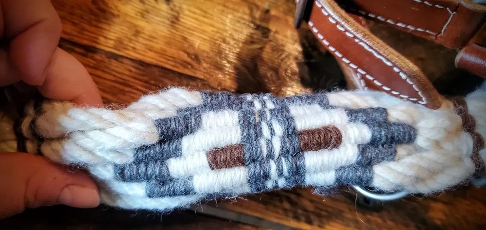 Mohair Leather Horse Halters