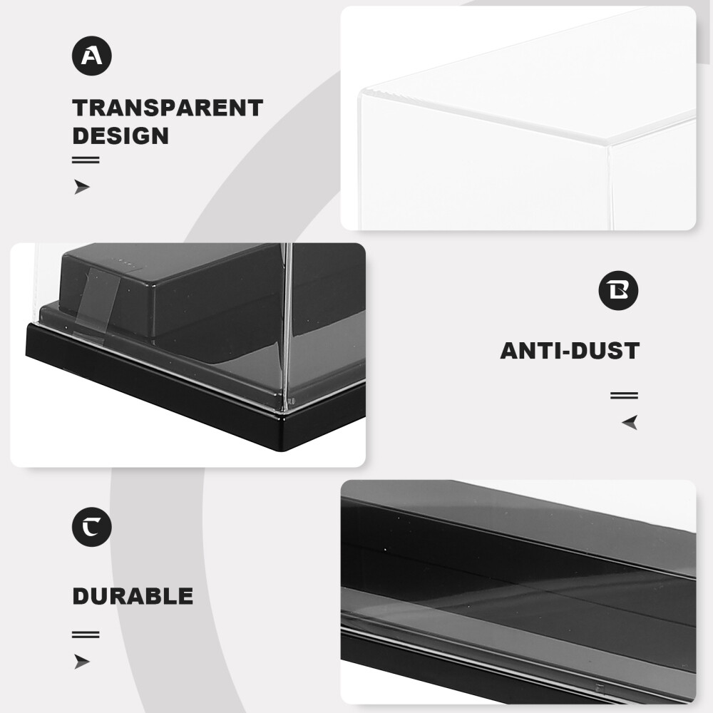 Collectible Display Case Acrylic Cube Box Figurine Display Box
