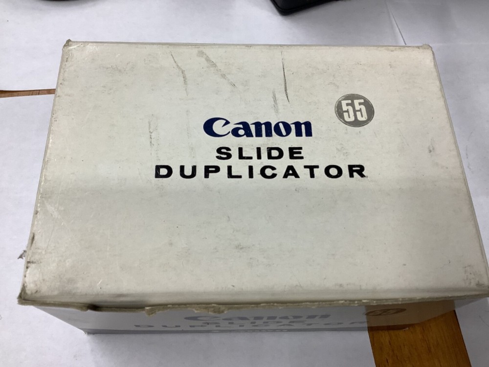 Canon Slide Duplicator w/55mm ring adapter