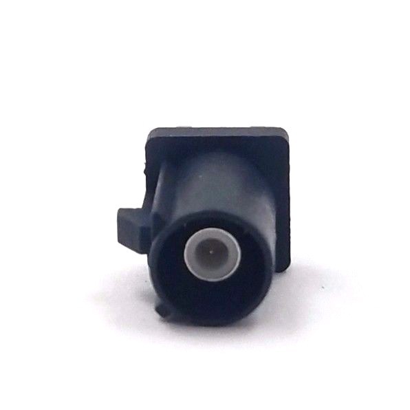 10pcs Auto Fakra Straight Plug PCB Mount, Key Code: A (Black)