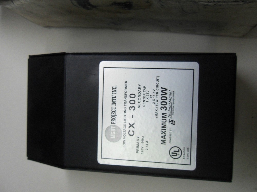 Light Project Intel CX-300 Lighting Transformer