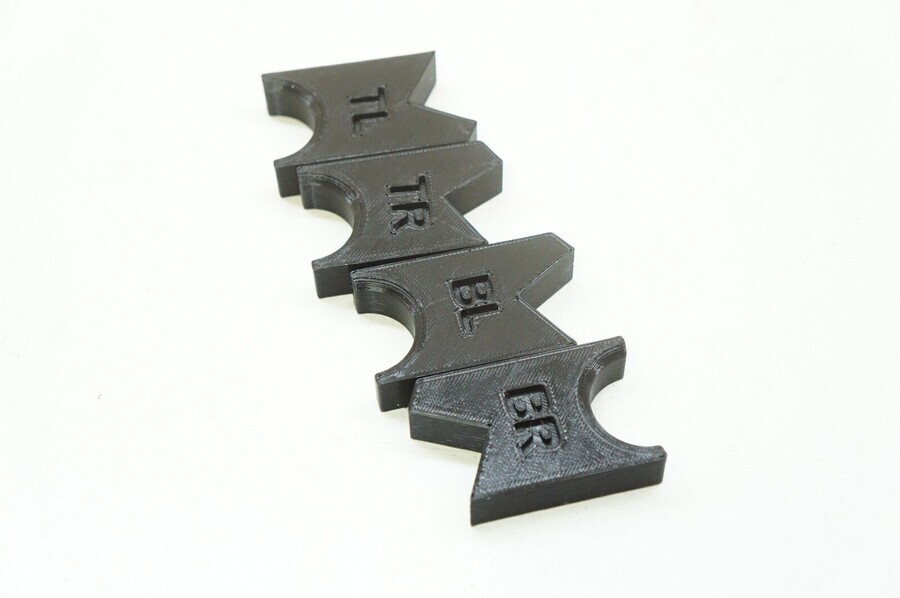 XTool D1 Pro Honeycomb Alignment Tool Set Plate Riser Corner Align Feet 20w