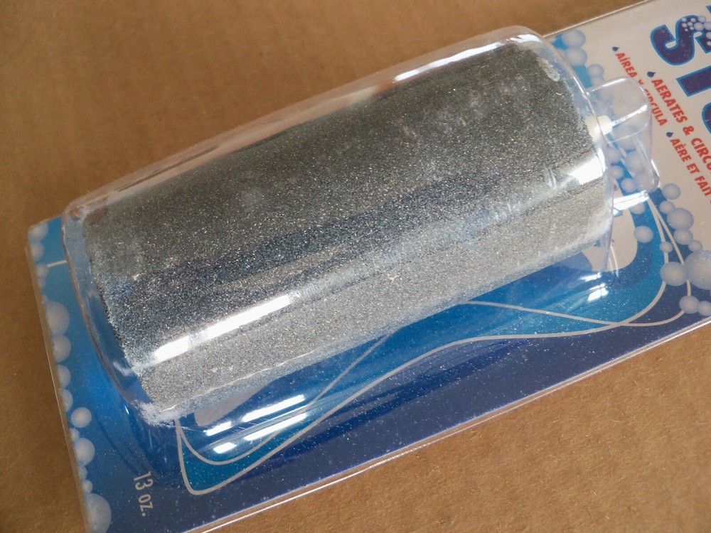 Active Aqua Air Stone, Cylinder, Large, 2" x 4" x 1/4" - oxygen diffuser
