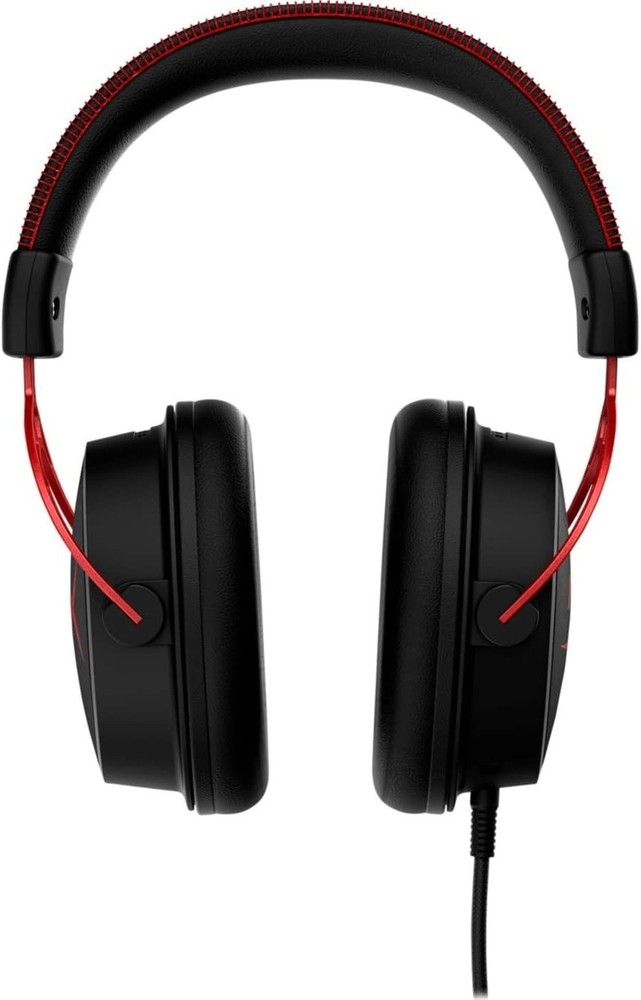 HyperX Cloud Alpha Gaming Wired Headset Microphone for PC PS4 Xbox One Black Red