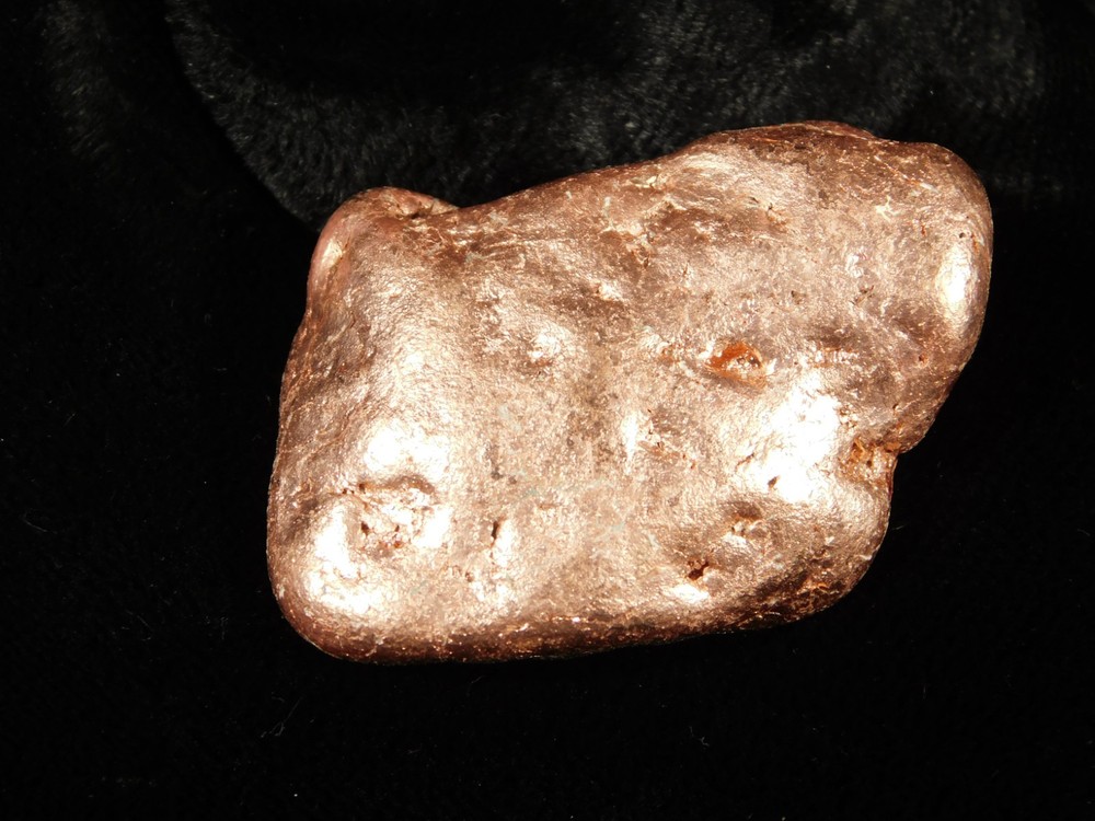 Heavy! 100% Natural Solid COPPER NUGGET or Native Copper Float Michigan 112gr
