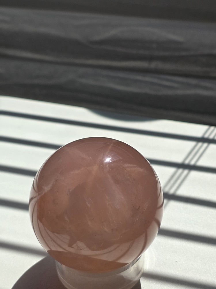 Starlight Rose Quartz  Sphere