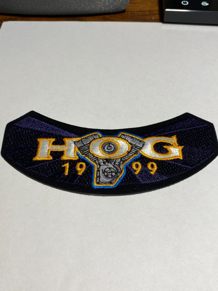 NEW HOG HARLEY DAVIDSON OWNERS GROUP 1999 PATCH