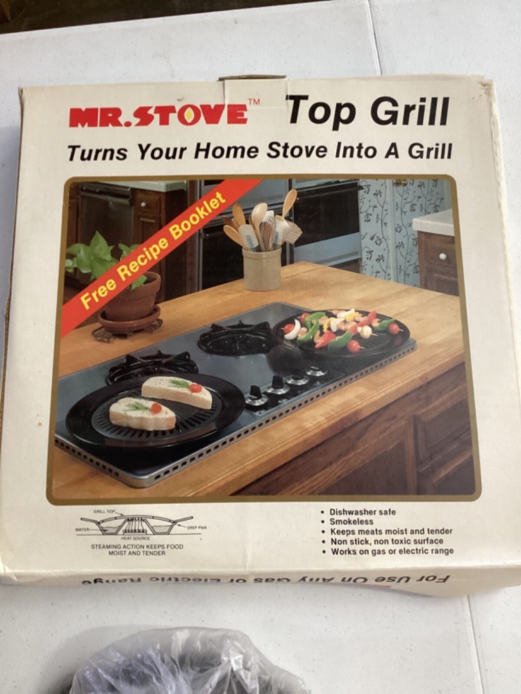 Mr. Stove Top Grill 12" Diameter, New 