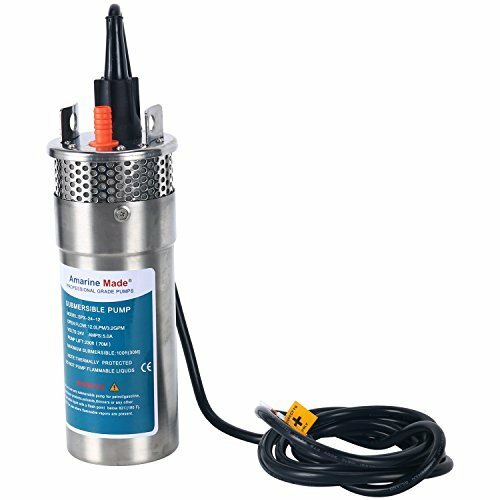12V & 24V Submersible Deep Well Water DC Pump for Solar Battery
