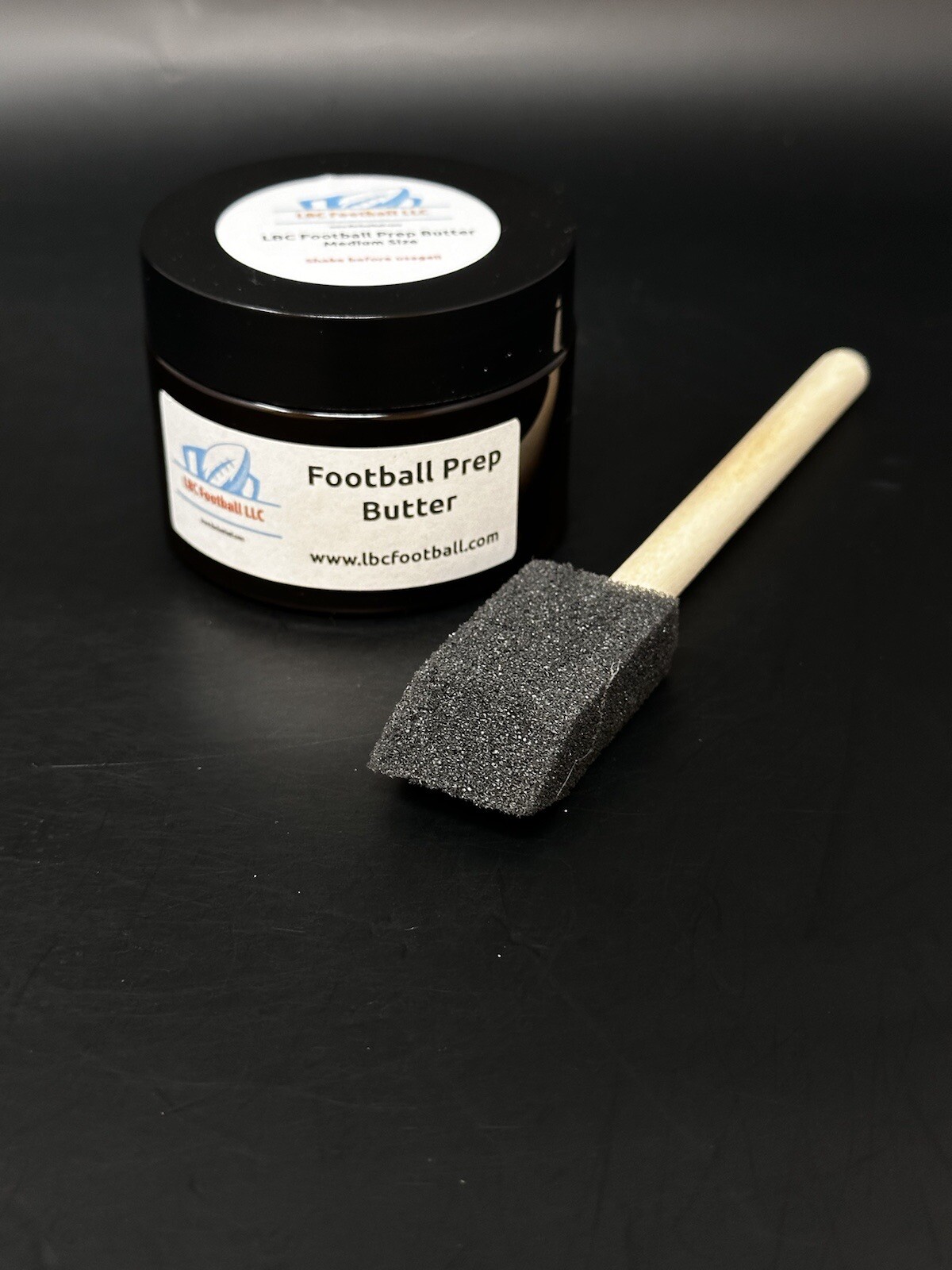 LBC Football Prep Butter 4oz Size Mud Compound Mix For Game Prepping Footballs