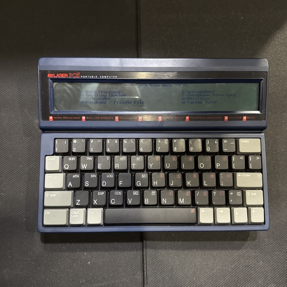 Laser PC5 Portable Computer Works Read Description