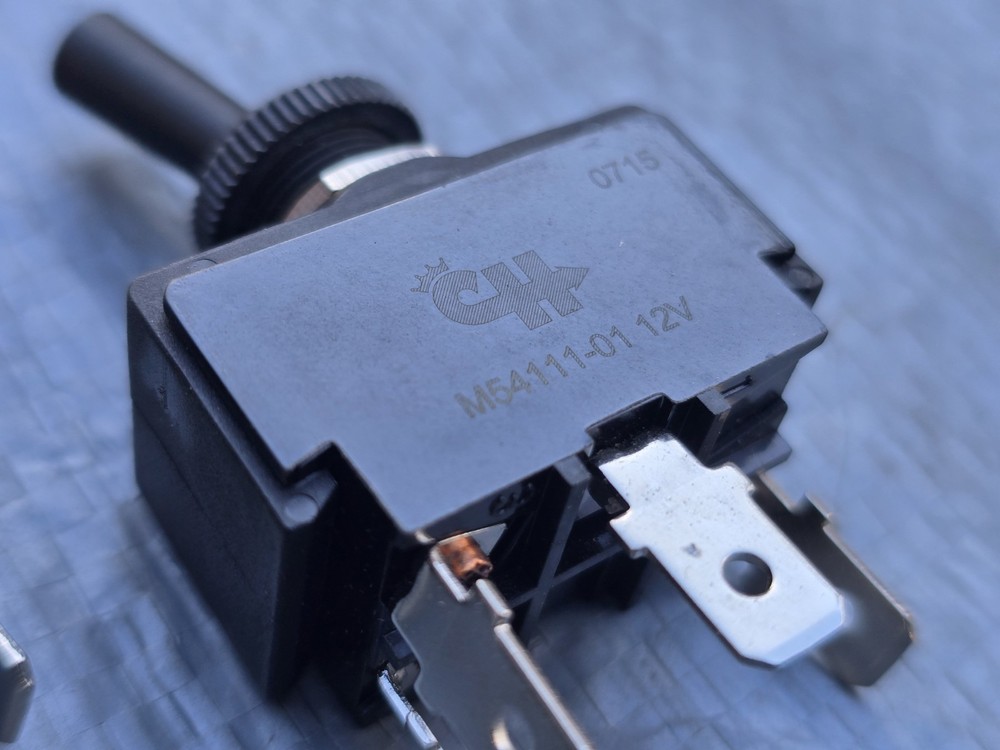 Cole Hersee M-54111-01-BP SPST Toggle Switch