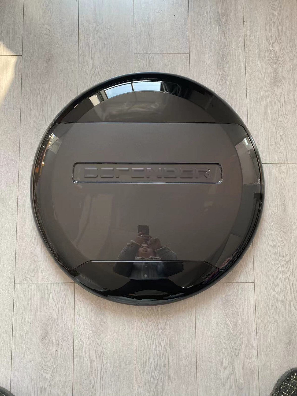 Carpathian Grey Spare Tire Cover Portecor Fits for Defender 90 110 130 2020-2024