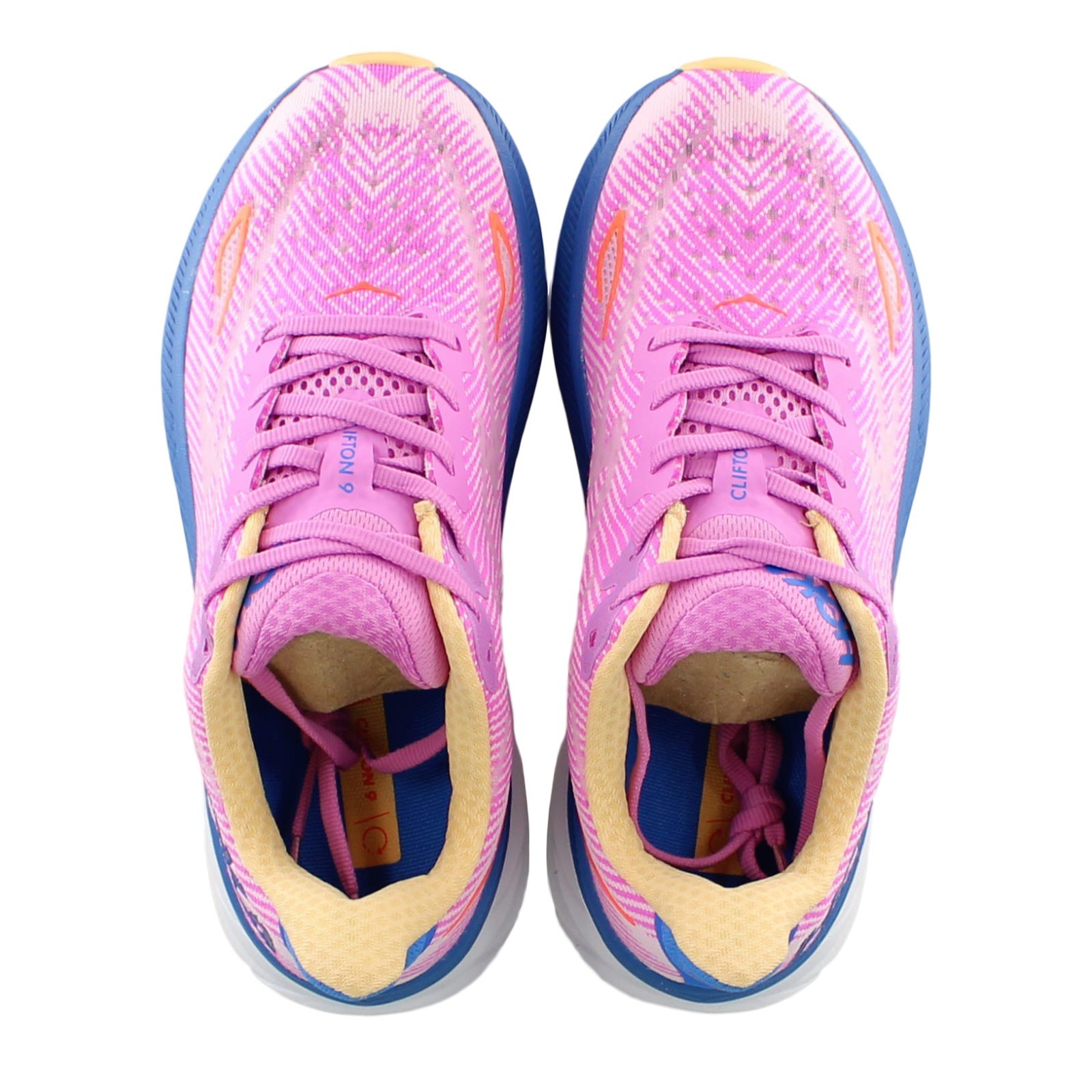 Hoka Womens Clifton 9 Running Shoes, Hoka One One Athletic Sneakers