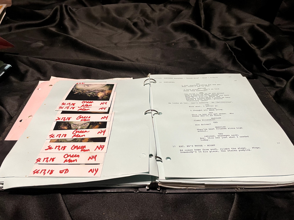 Northern Exposure Script with Cast Polaroids - Grand Prix