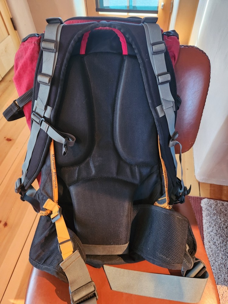 Marmot Eiger 48 Backpack, old model, red, men's medium