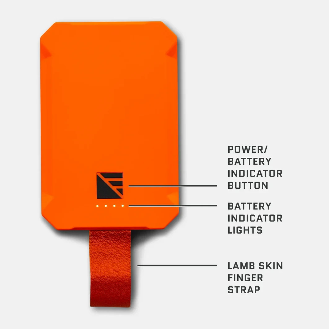Dark Energy Poseidon Nano Power Bank Phone Battery Charger Orange
