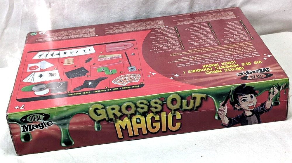 IDEAL Gross Out Magic unopened box with 40 tricks dated 2018