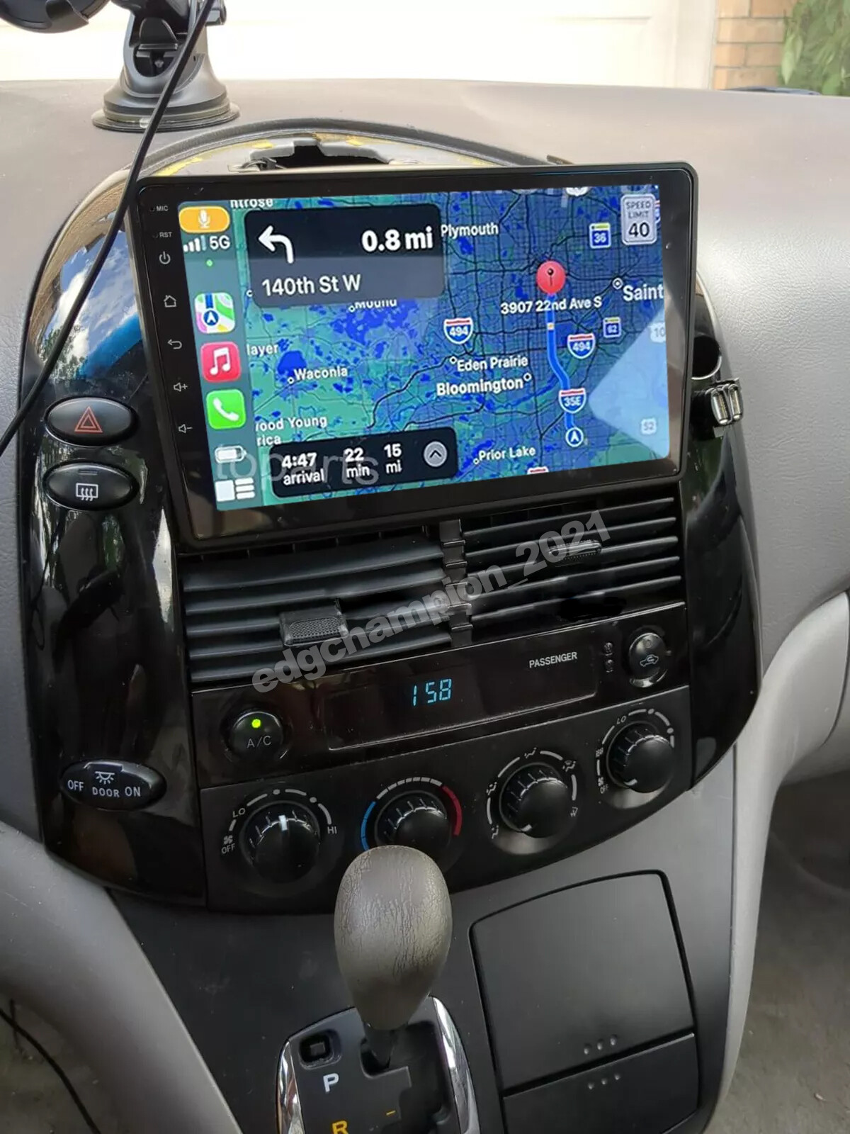 Android 13 Apple CarPlay For Toyota SIENNA 2004-2010 Car Stereo Radio GPS Navi