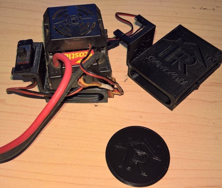 Raised ESC Mount for Castle Sidewinder 3 / 4 & Mamba Max Pro ESCs