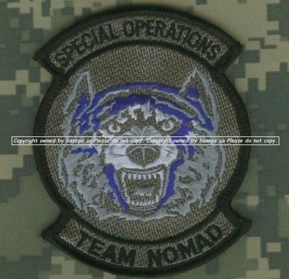 KILLER ELITE USMC FORCE RECON SP OPS OPERATOR vêlkrö PATCH: BlueWolf Team NOMAD