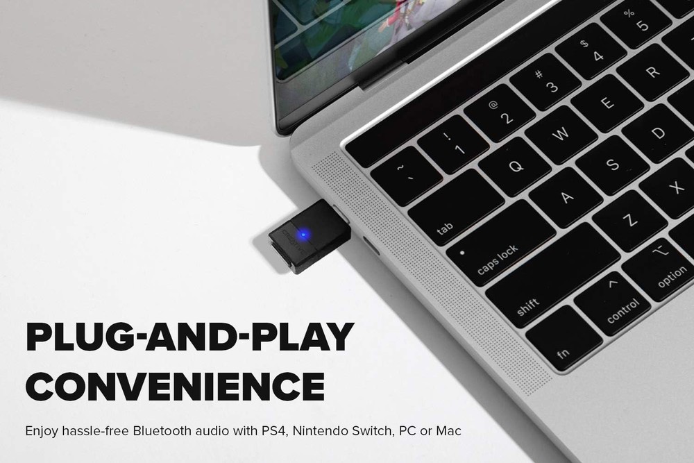 Creative BT-W3 Bluetooth 5.0 USB-C Adapter HD Mic for PS4 Nintendo Switch PC Mac