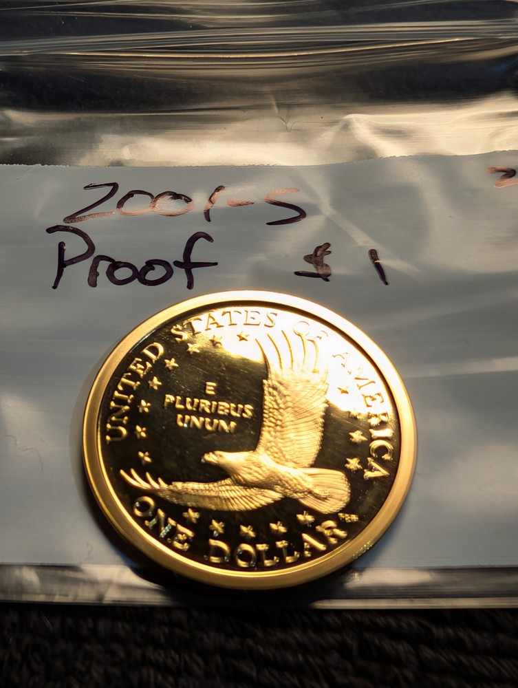 2001 S Proof Sacagawea Dollar ** From Proof Set **
