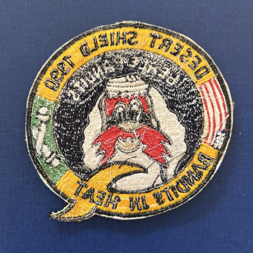 Desert Shield 1990 Bandits In Heat Desert Storm Patch