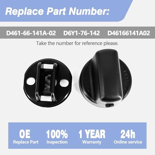 Ignition Key Knob Push Turn Switch Keyless Push-Button Ignition Set Fits for