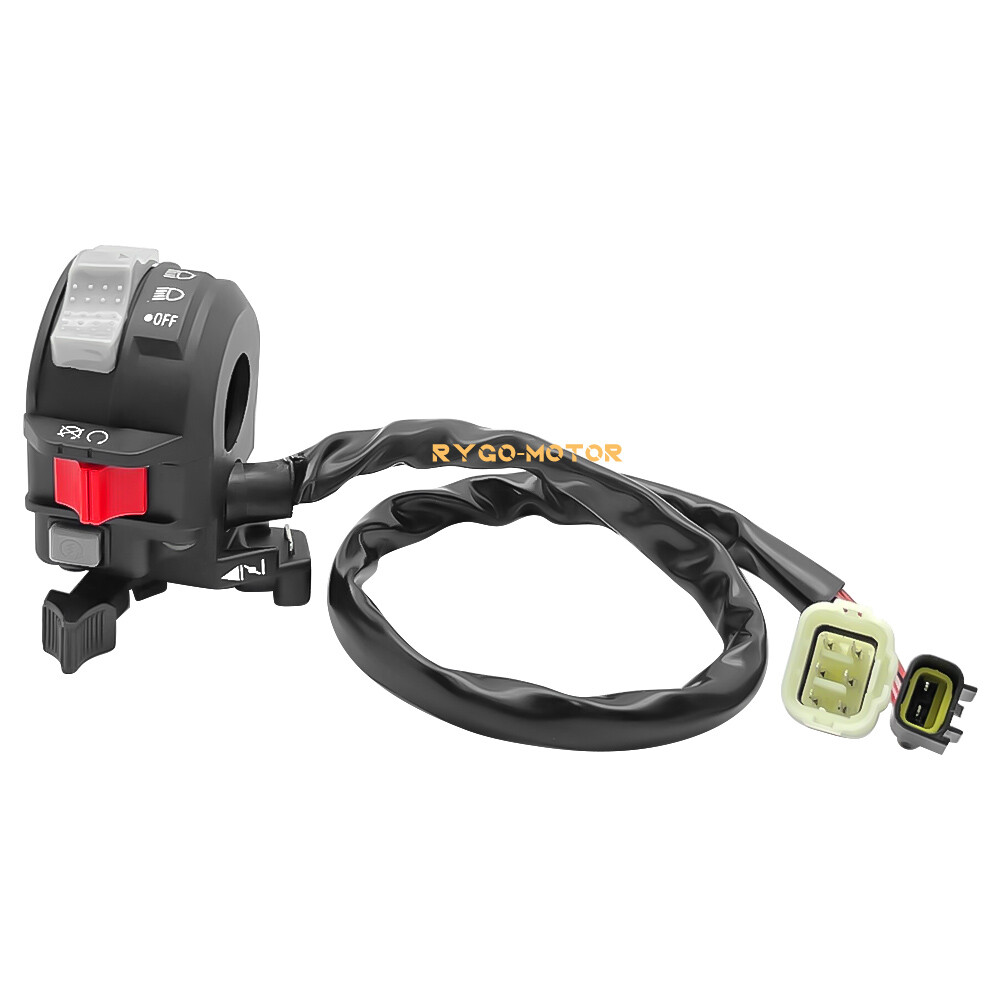 Left Handlebar Run Start Switch Headlight for Yamaha Raptor 350 660R YFM350/660R